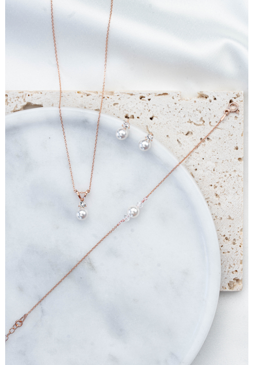 Perlenbräute Smilla Sieradenset