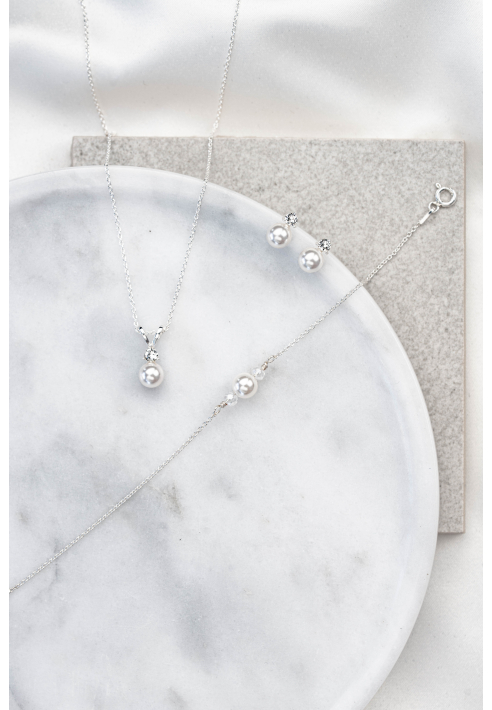 Perlenbräute Smilla Sieradenset