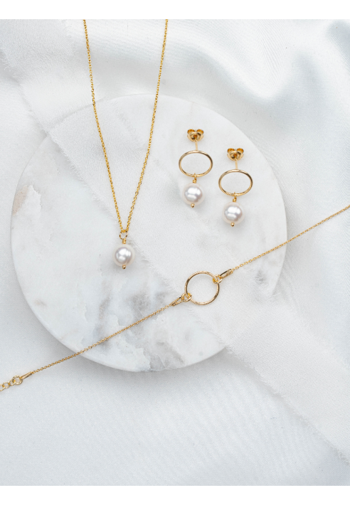 Perlenbräute Toni sieradenset