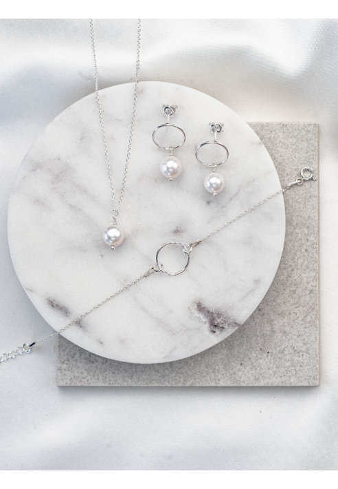 Perlenbräute Toni sieradenset ()