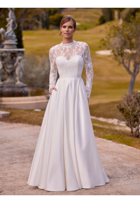 Bianco Evento Darla - Satijnen Bruidsrok ()