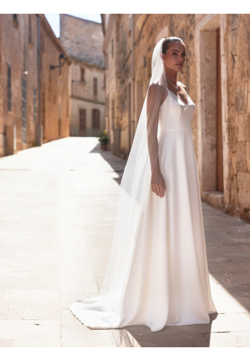 Bianco Evento S522 Sluier - 200 cm ()