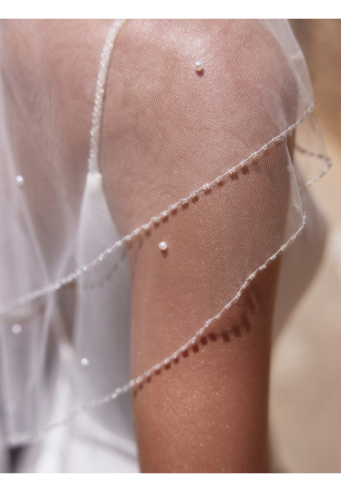 Bianco Evento S524 Sluier - 80/60 cm