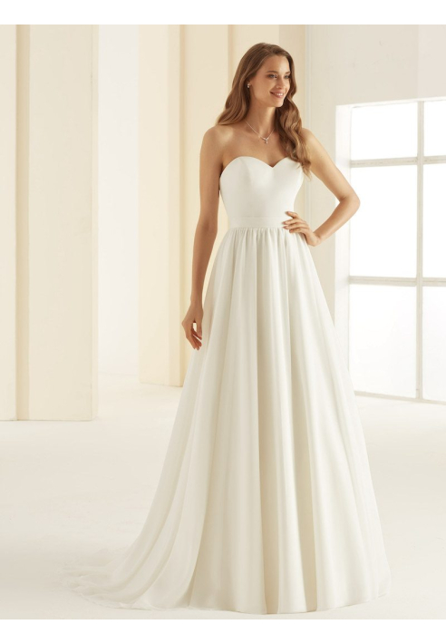 Bianco Evento Sardinia Chiffon Rok ()