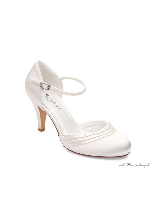 G.Westerleigh Bruidsschoenen Melissa-White-38 Tweedekans