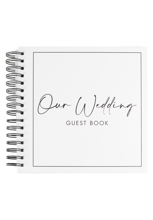 Ginger Ray BW-402 Wedding Guest Book
