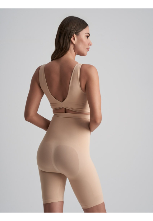 BYE BRA Soft Touch High Waist Short Beigeshort