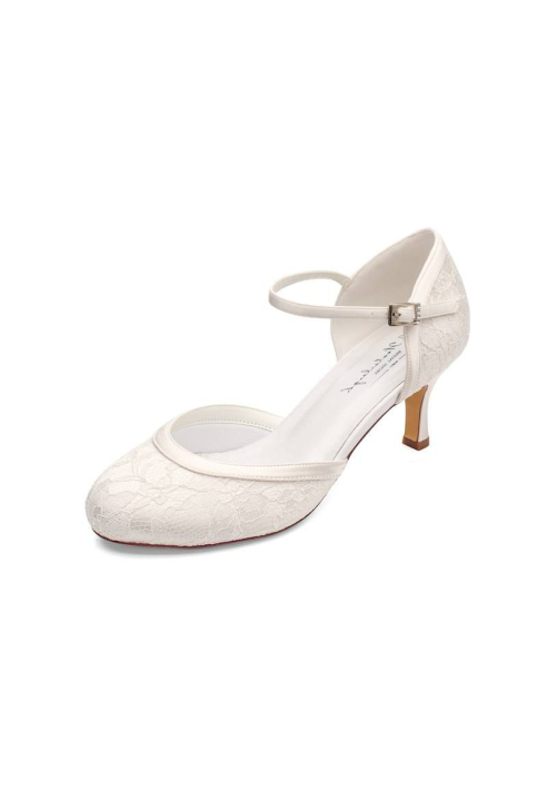 G.Westerleigh Daisy-White-38 Bruidsschoenen Tweedekans ()