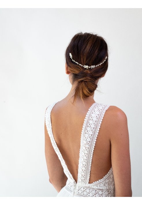 Abrazi Puck Haarkam Zilver