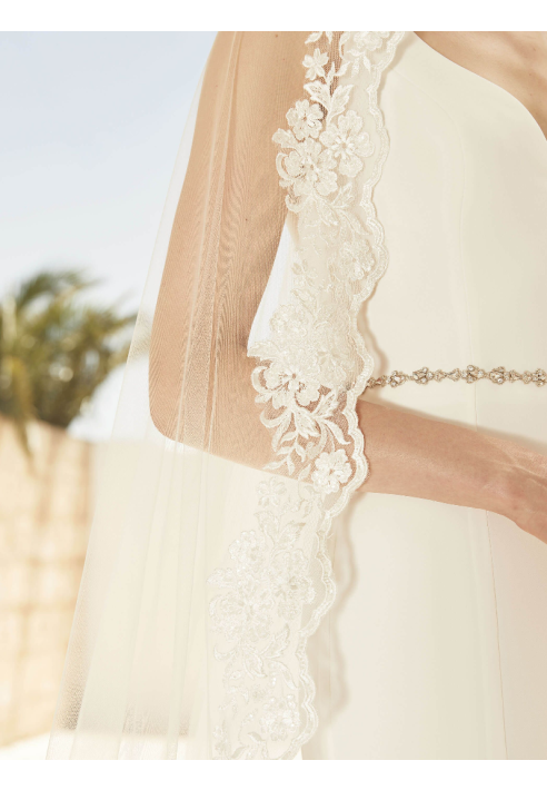 Bianco Evento S424 Sluier - 300 cm