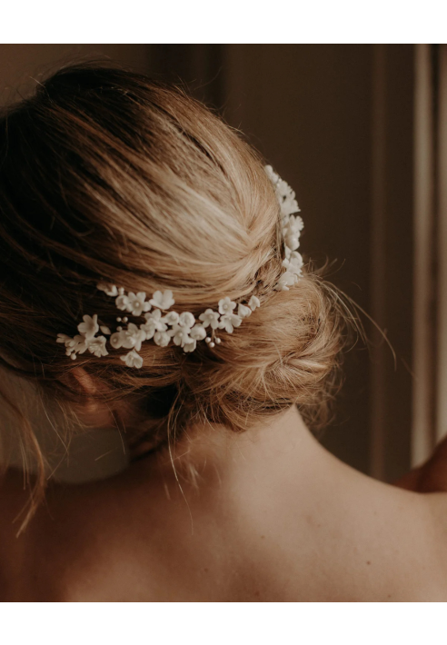 Blanche Haarkam – handgemaakt ()