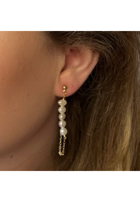 Sally Jane Bridal Muse Oorbellen Goud ()