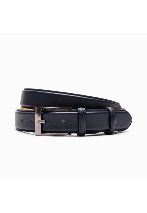 Paulo Bellini Fasano Riem Leder Donkerblauw