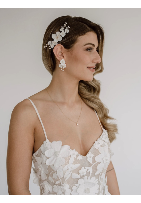 Perlenbräute Coco kleine oorbellen ()