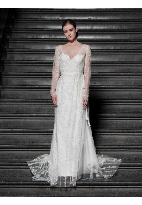 Poirier T-117 Kimono Jurk Lace ()