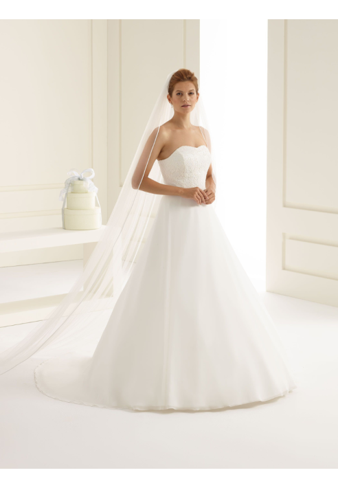 S153 Sluier - Satijnrand - 300 cm ()