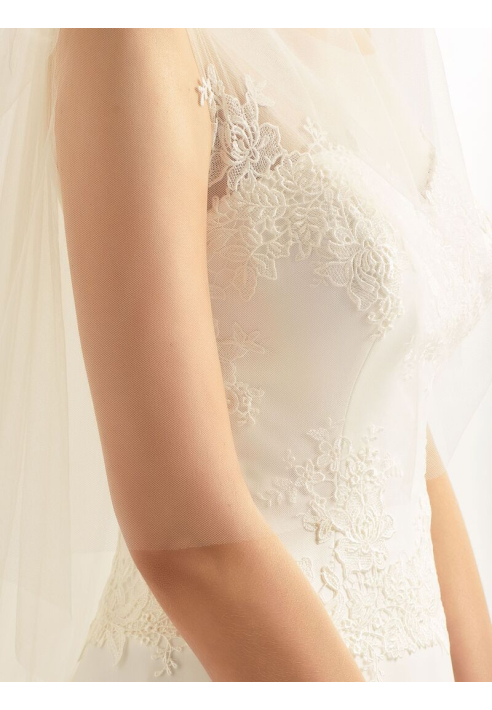 Bianco Evento S251 Sluier - 220/80 cm