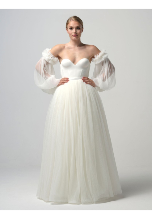 Poirier S327-250 Plissé Rok ()