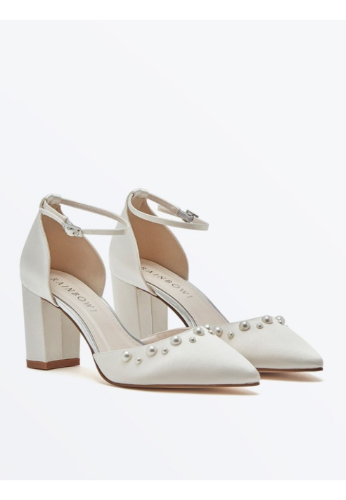 Rainbow Club Maya Mid Wide Fit bruidsschoenen ()