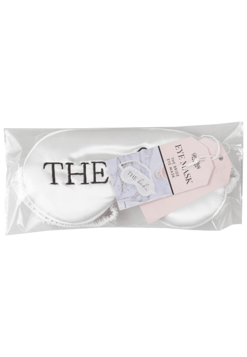 Ginger Ray TH-129 Slaapmasker Wit