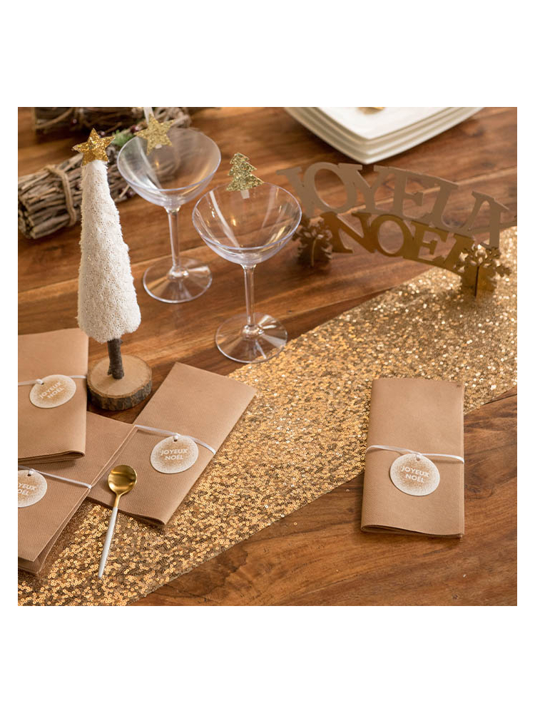 Santex Gouden Pailletten Tafelloper main product photo