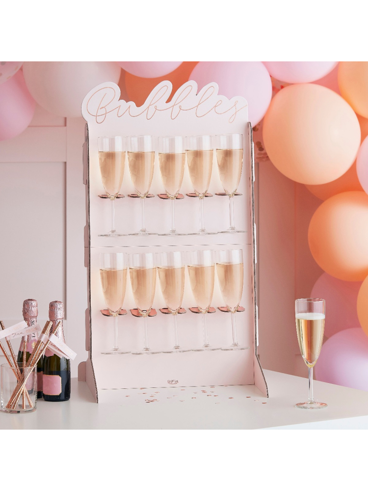 Ginger Ray HN-815 Blush Hen Prosecco Muur main product photo