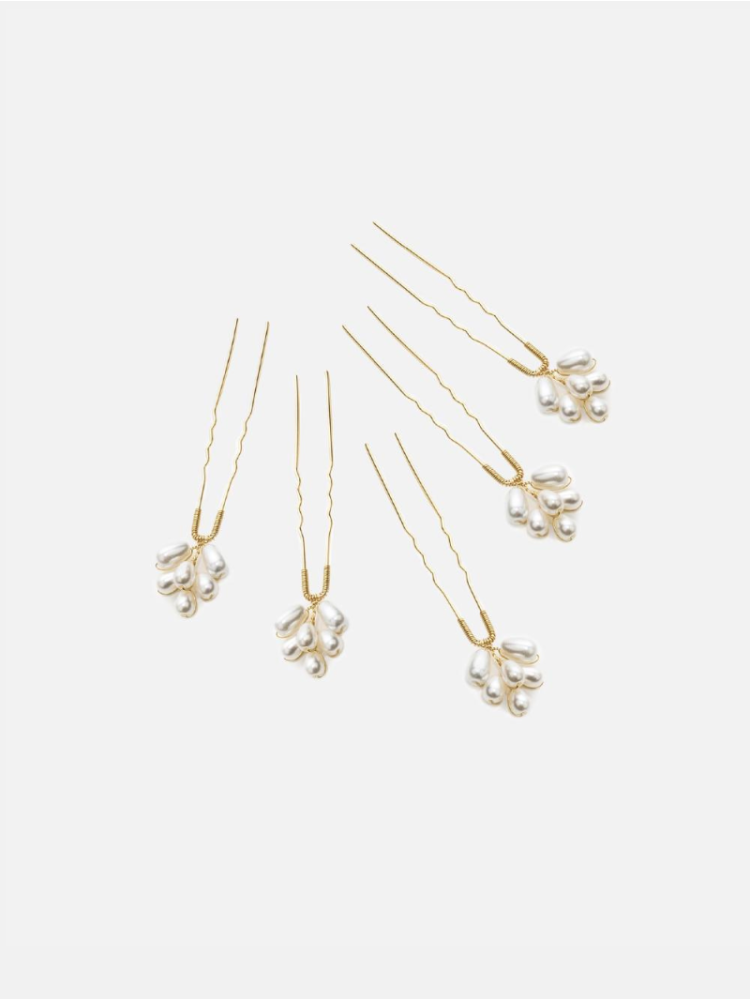 Abrazi Haarspelden Perla Goud main product photo