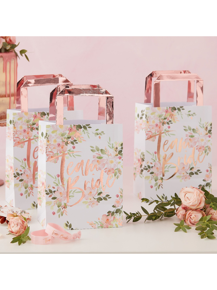 Ginger Ray FH-211 Floral Hen Tasjes main product photo