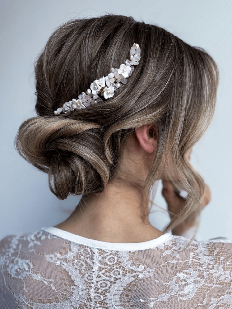 Sally Jane Bridal Celeste Haarkam Goud main product photo