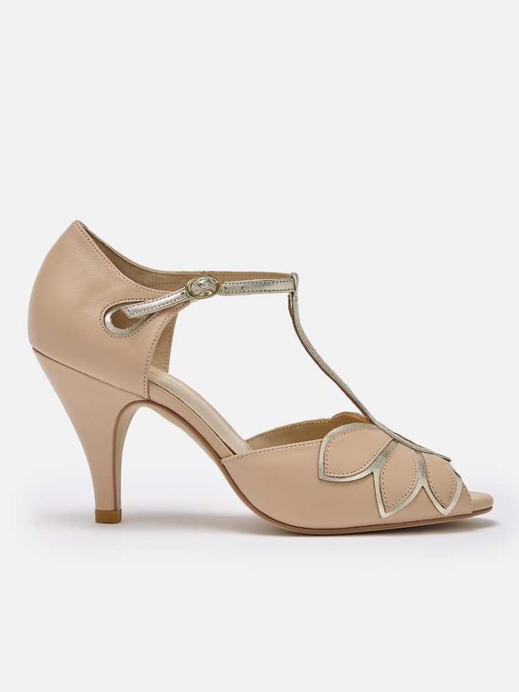 Rachel Simpson Mimosa Bruids Schoenen Blush main product photo