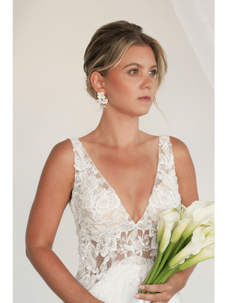 Perlenbräute Coco kleine oorbellen main product photo