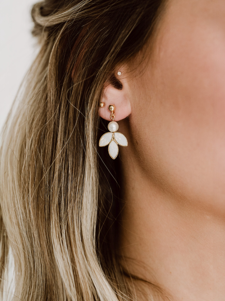 Perlenbräute Kate oorbellen main product photo