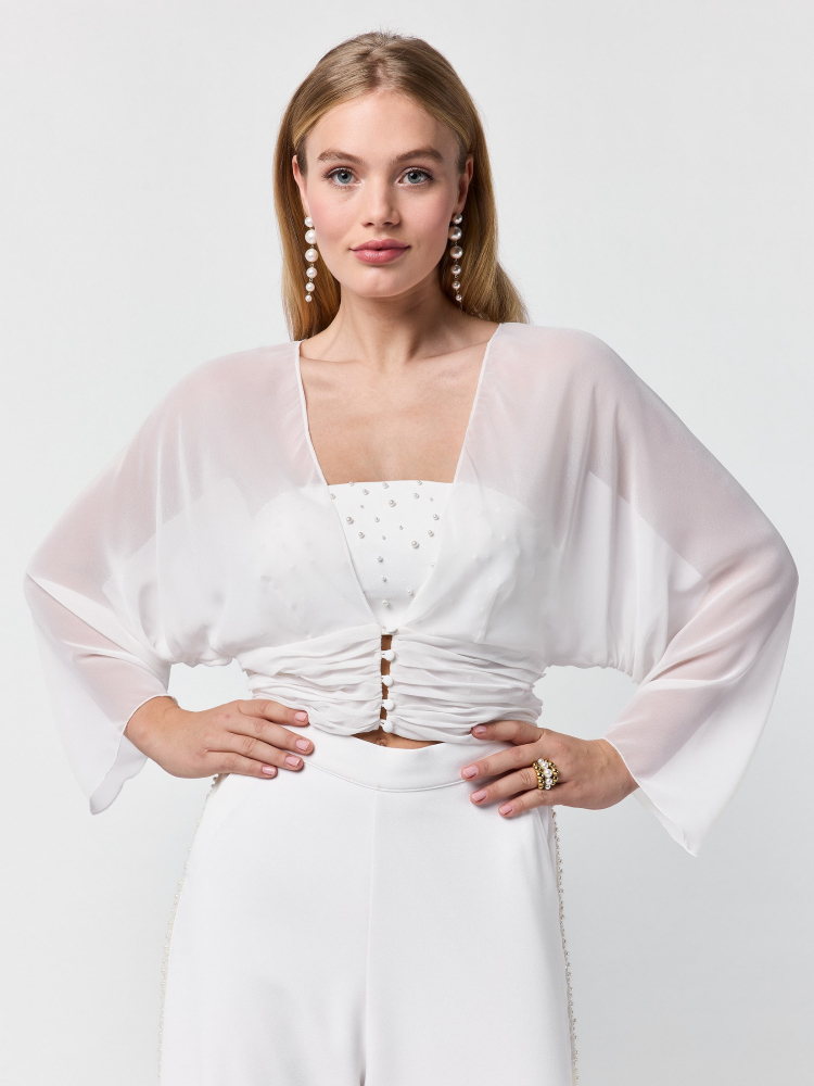 Poirier ST-75321 Vest| Chiffon main product photo