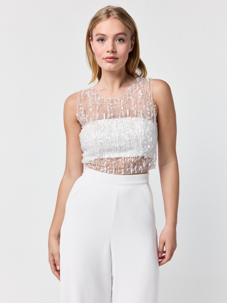 Poirier T-75418 Top | Camille main product photo