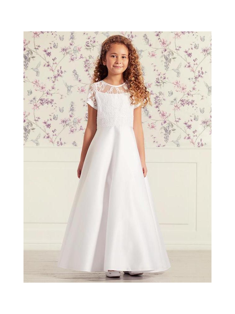 LILLY 08-1083-WH Communiejurken main product photo