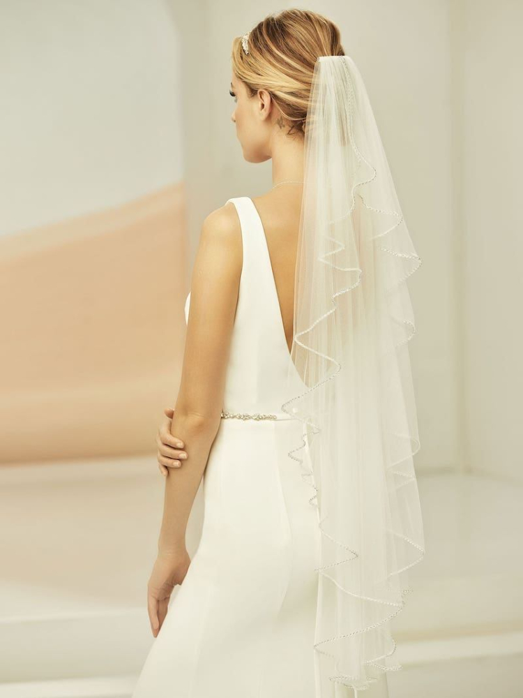 Bianco Evento S399 Sluier - 100 cm main product photo