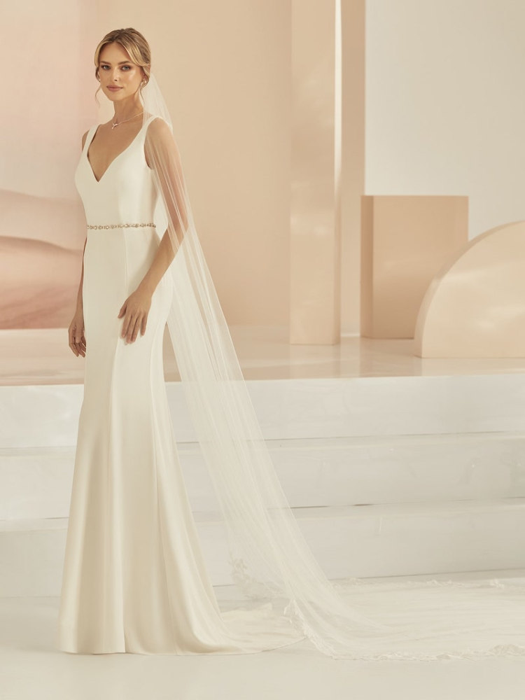 Bianco Evento S406 Sluier - 300 cm main product photo