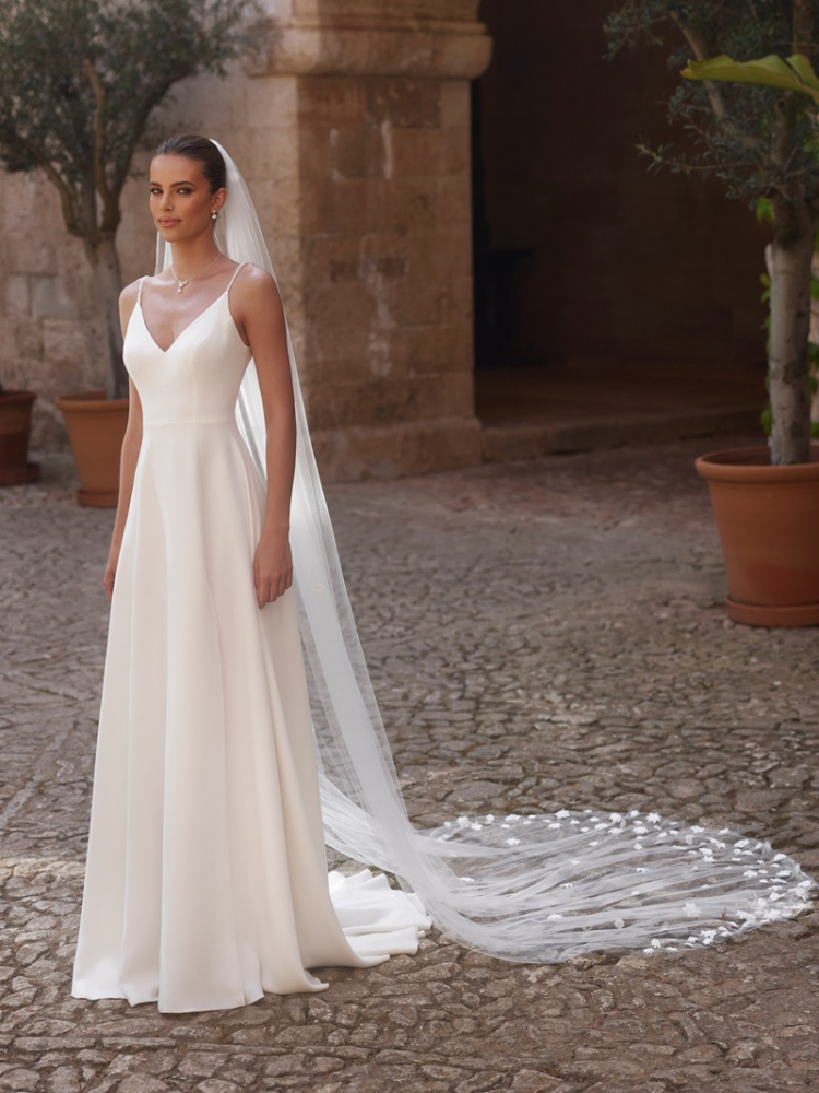 Bianco Evento S501 Sluier - 250 cm main product photo