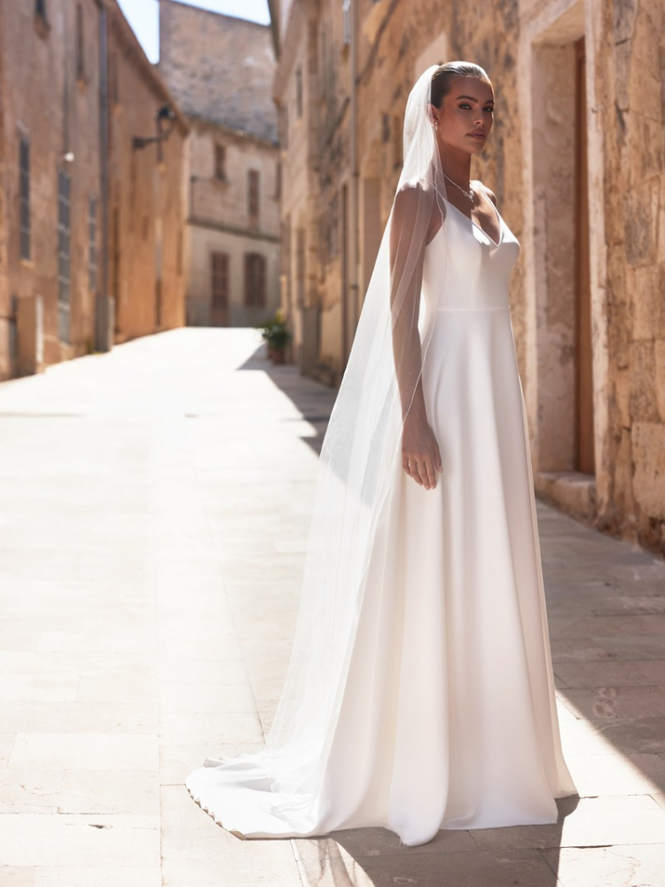 Bianco Evento S522 Sluier - 200 cm main product photo