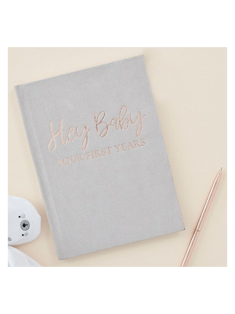 Ginger Ray BL-124 Floral Baby Shower Dagboek main product photo