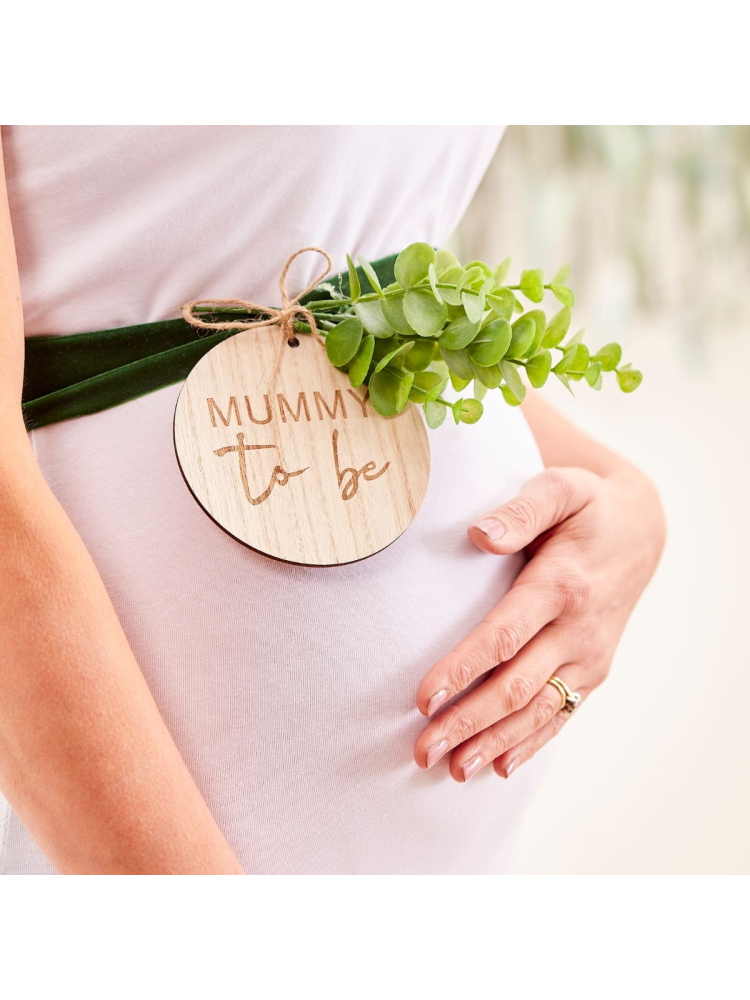 Ginger Ray BAB-122 Botanical Baby Velvet Sjerp main product photo