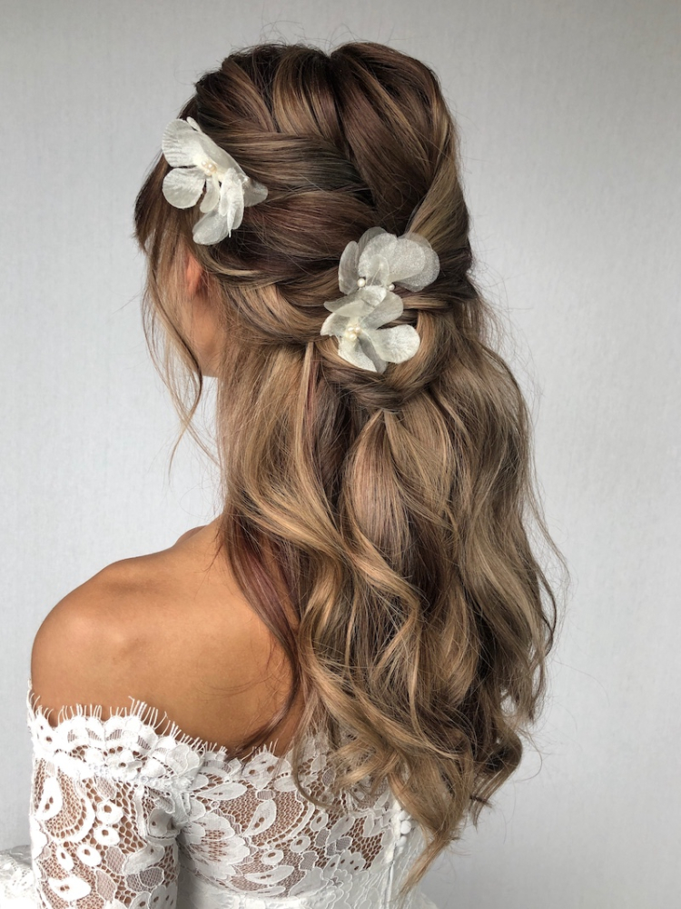 Sally Jane Bridal Florence Haarspelden Zilver main product photo