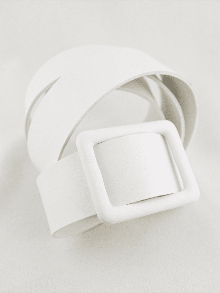 Forever & Eva G1009 Imitatieleer Riem Ivoor main product photo