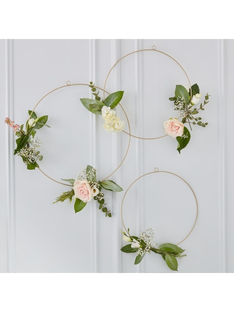 Ginger Ray GO-103 Gold Wedding Gouden Bloemenhangers main product photo