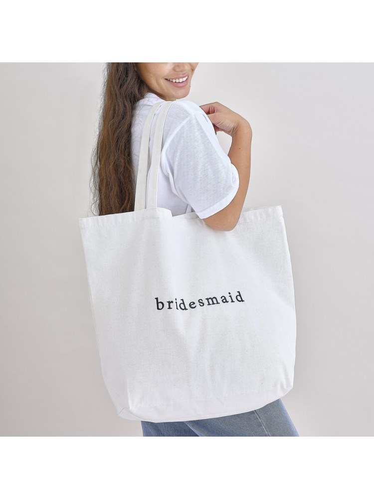 Ginger Ray HEN-120 Canvas Shopper Bridesmaid main product photo