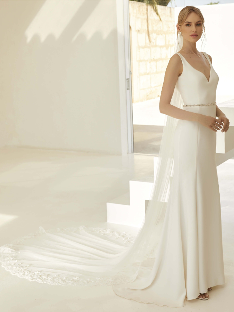 Bianco Evento S428 Sluier - 300 cm main product photo