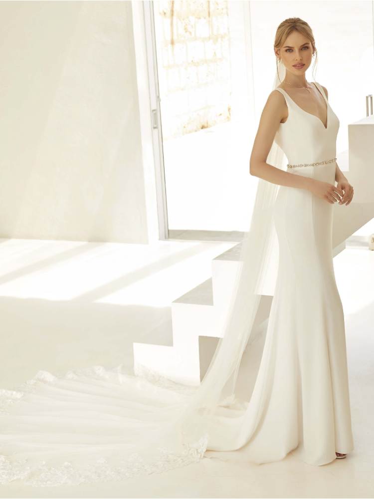 Bianco Evento S437 Sluier - 300 cm main product photo