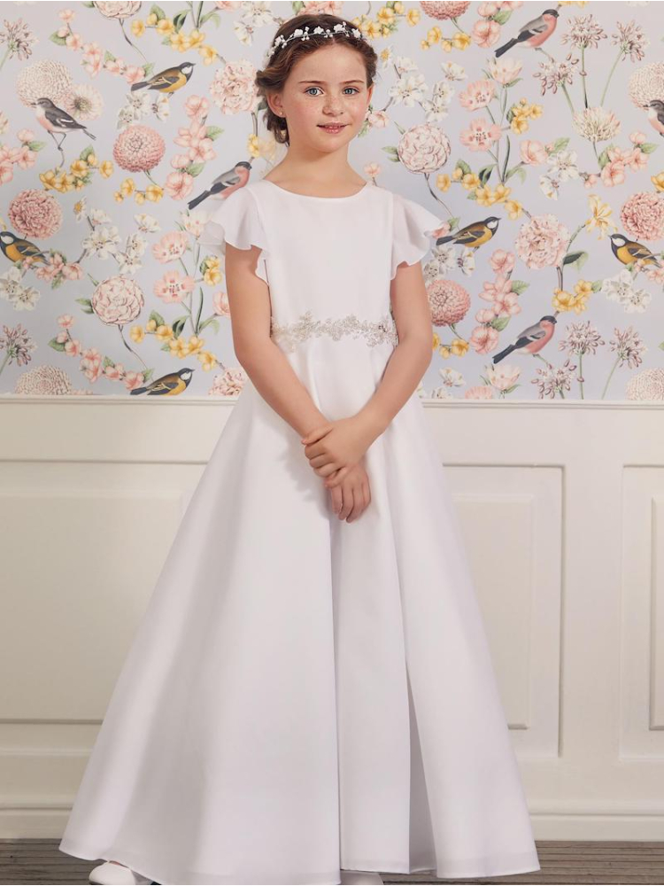 LILLY 08-1101-WH Communie Jurk main product photo