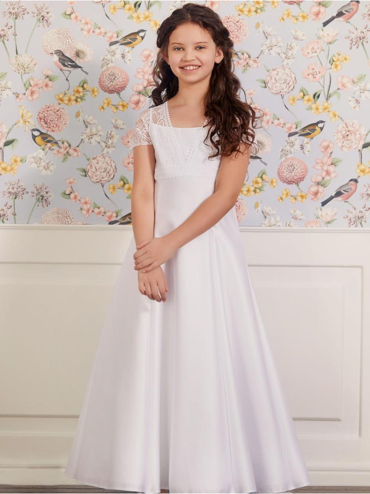 LILLY 08-1105-WH Communie Jurk main product photo