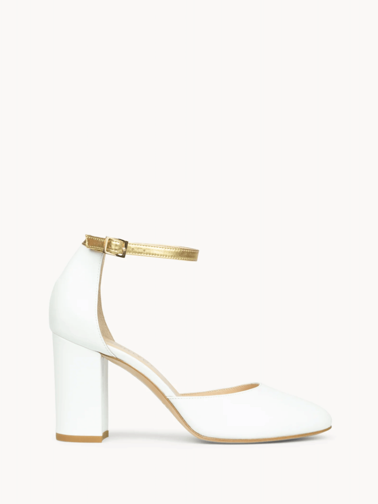 Content Amber Bruidsschoenen Wit Goud main product photo